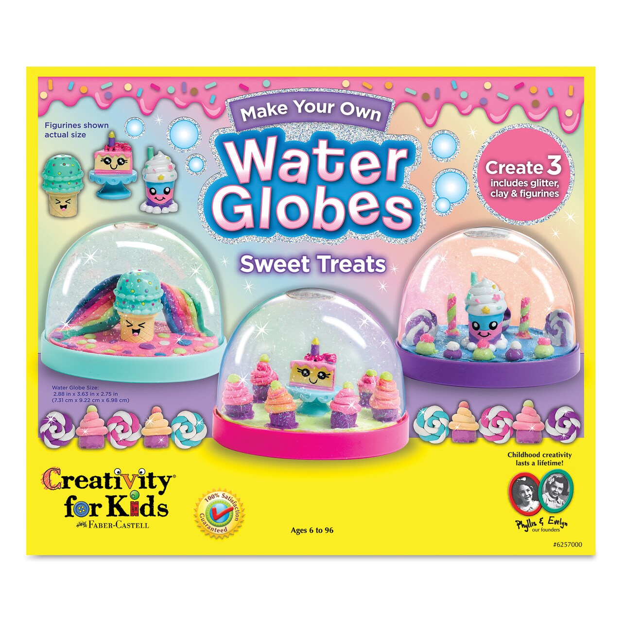 Creativity for Kids Make Your Own Water Globes Kit - Sweet Treats